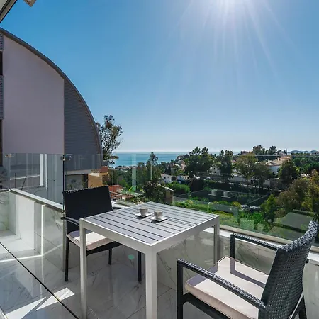 Villa Luxurious Hillside With Private Pool - Sea & Mountain Views Fuengirola