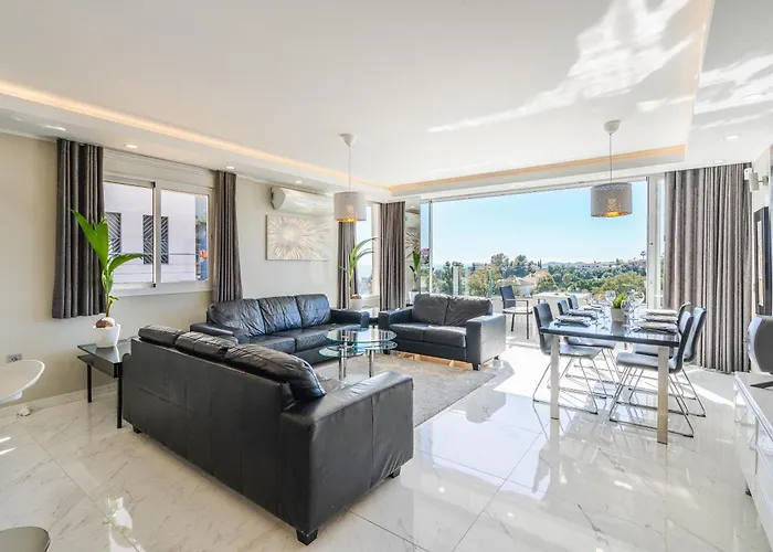 Luxurious Hillside With Private Pool - Sea & Mountain Views